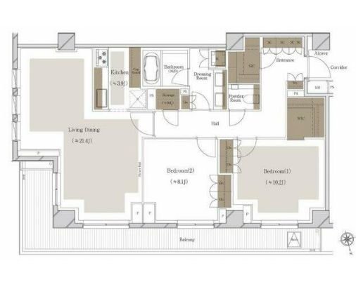 ブランズ六本木 飯倉片町